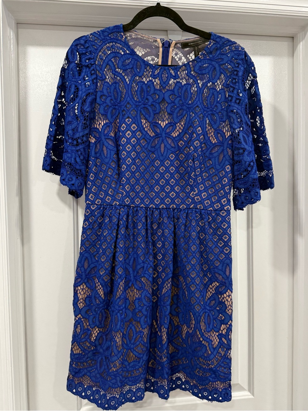 BCBG Royal Blue Lace Dress